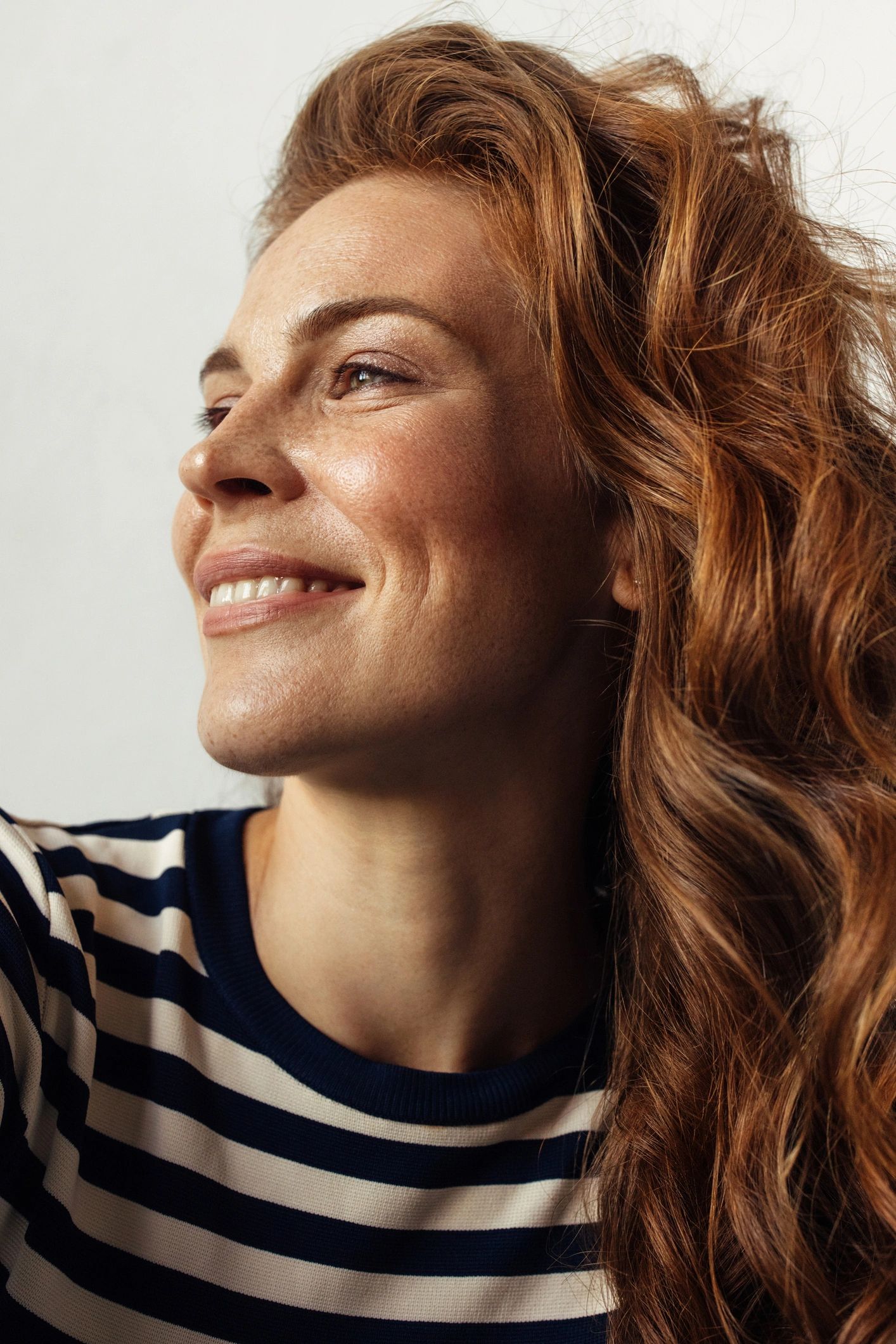 Smiling woman portrait